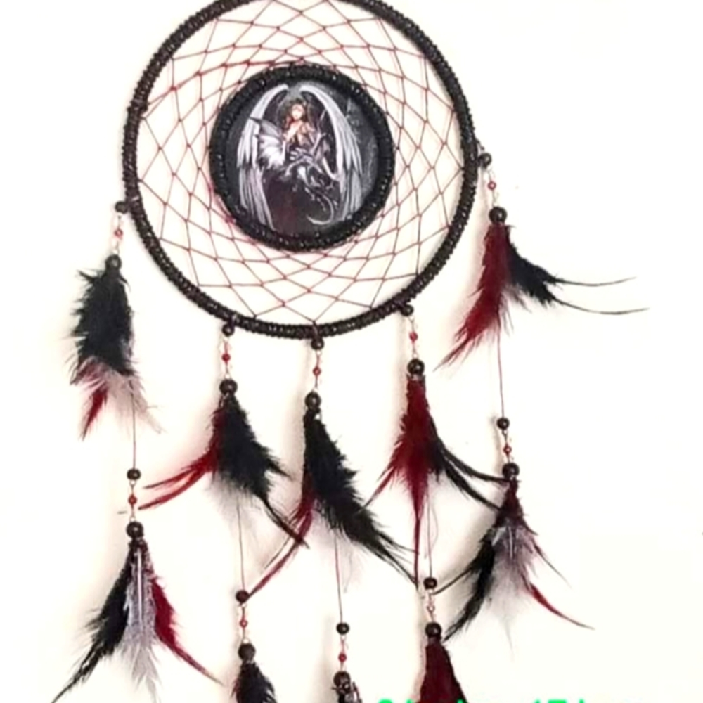 Leather Fantasy Dream Catcher